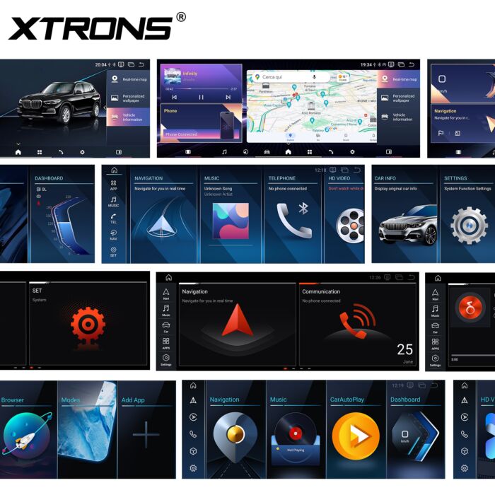BMW X5 E70 X6 E71 CCC/CIC 10,25'' Android OS 8 Core 8+128GB 4G LTE CarPlay Android Auto QBBH14CIB12X5L
