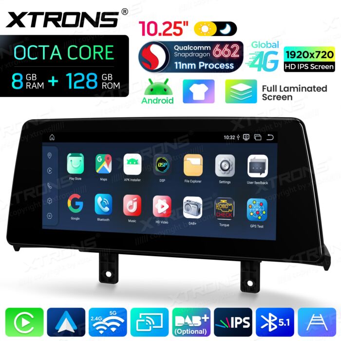 BMW 1/2 Series F20/F21/F22/F23 LHD RHD NBT System 12.25" Android 14 Octa Core Car Multimedia Player Built-in DSP CarPlay AA 4G -QBBH14NB1NEL