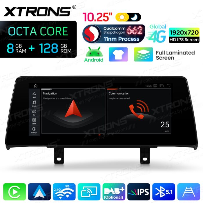 BMW 1/2 Series F20/F21/F22/F23 LHD RHD NBT System 12.25" Android 14 Octa Core Car Multimedia Player Built-in DSP CarPlay AA 4G -QBBH14NB1NEL