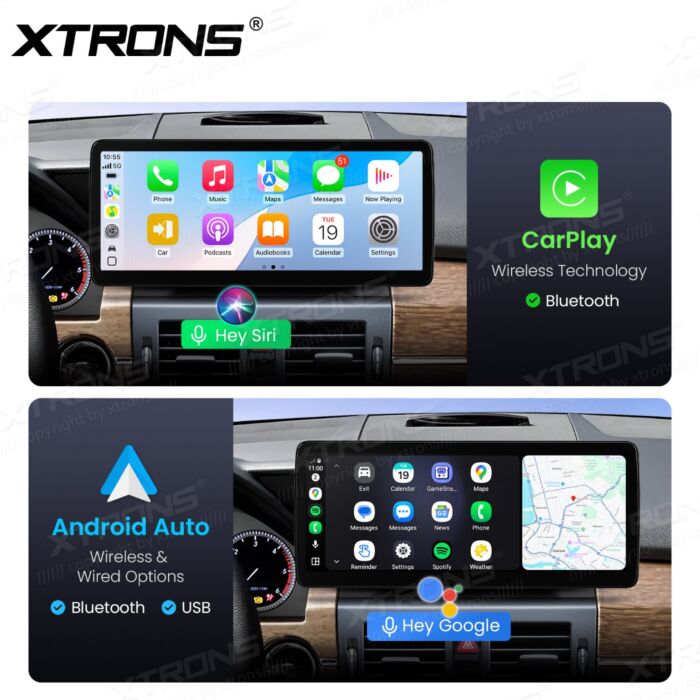 Autoradio Android da 12,3" per Mercedes-Benz Classe GLK | Apple CarPlay e Android Auto | QBMH2440M12GLK40L