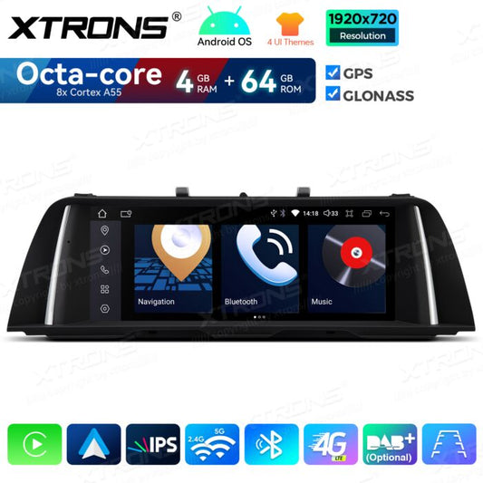 BMW | Serie 5 | Sistema operativo Android e OEM | Octa Core | 4 GB di RAM e 64 GB di ROM | Soluzione 4G integrata | QDB10FVCI