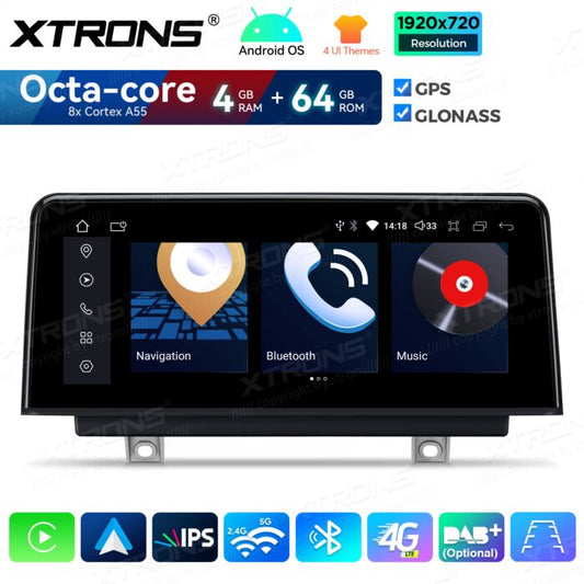 BMW 1/2 Series F20/F21/F22/F23 LHD RHD NBT System 10.25" Android 14 Octa Core Car Multimedia Player Built-in DSP CarPlay AA 4G -QDB10NBNEL
