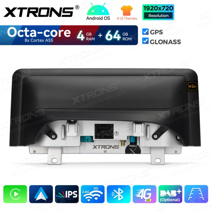 BMW 1/2 Series F20/F21/F22/F23 LHD RHD NBT System 10.25" Android 14 Octa Core Car Multimedia Player Built-in DSP CarPlay AA 4G -QDB10NBNEL