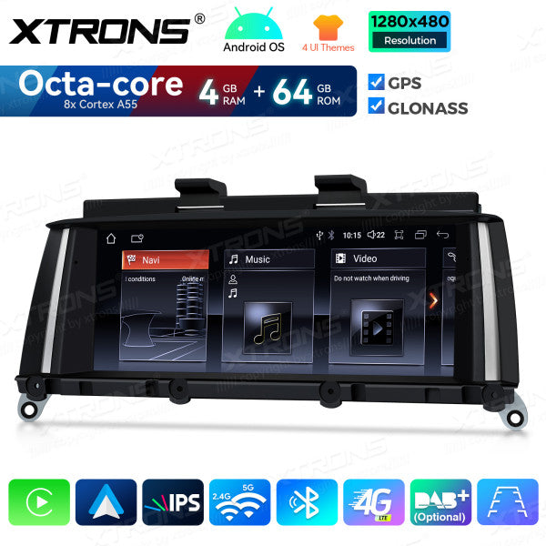 BMW X3 F25 CIC / NBT (2011-2016) Android 14 8,8"  Carplay Android auto / Octa Core / 4 GB di RAM e 64 GB di ROM  QDB80X3CI