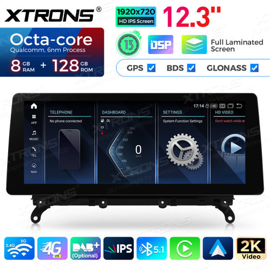 BMW X3/X4  F25-F26 CIC/NBT/EVO (2011-2018) Carplay android auto / Android  OEM / Qualcomm 680 / Octa Core / 8 GB di RAM e 128 GB di ROM / QGB23CIB12X3