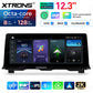 BMW 5 Series F10 / F11 NBT / 12,3" Carplay Android auto / Android e OEM / Qualcomm 680 / Octa Core / 8 GB di RAM e 128 GB di ROM / QGB23NB12FV