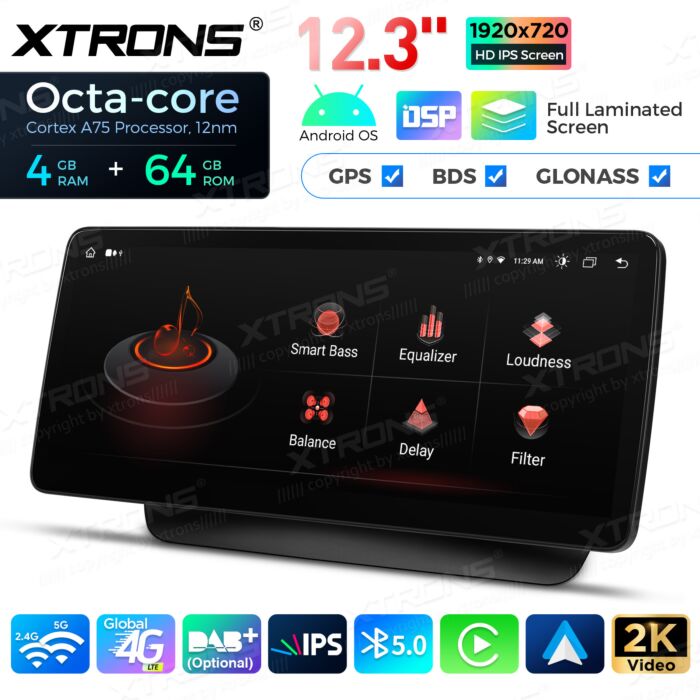 Autoradio Android da 10,25" per Mercedes-Benz Classe E | Apple CarPlay e Android Auto | QLM2240M12ECL