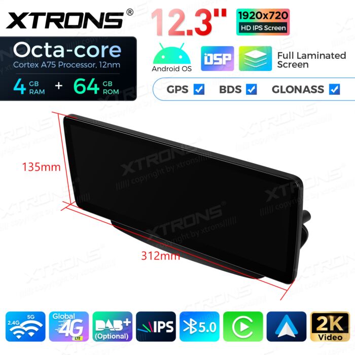 Autoradio Android da 10,25" per Mercedes-Benz Classe E | Apple CarPlay e Android Auto | QLM2240M12ECL