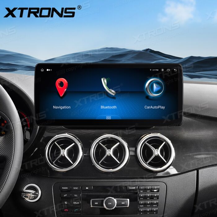 Autoradio Android da 12,3" per Mercedes-Benz Classe B | Apple CarPlay e Android Auto QLM2245M12BL