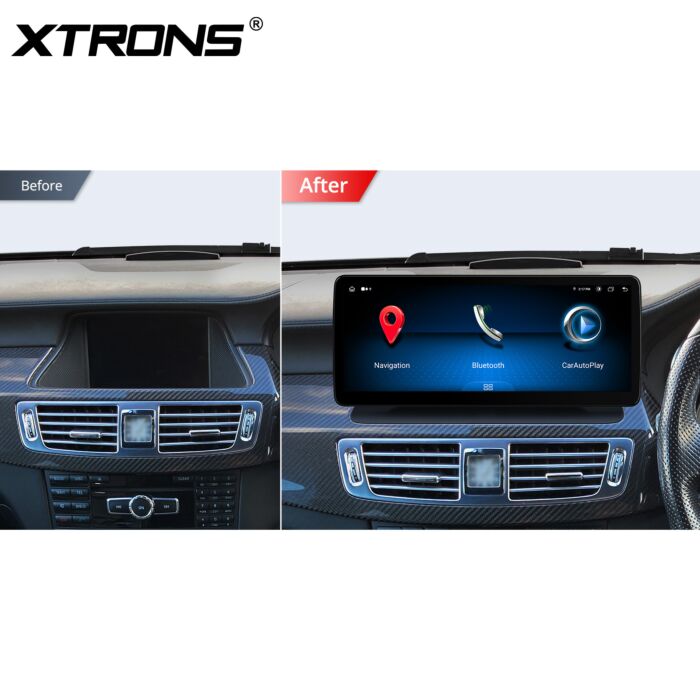 Autoradio Android da 12,3" per Mercedes-Benz | Apple CarPlay e Android Auto | QLM2245M12CLS