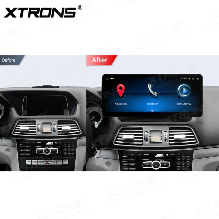 Autoradio Android da 12,3" per Mercedes-Benz Classe E | Apple CarPlay e Android Auto QLM2245M12ECL