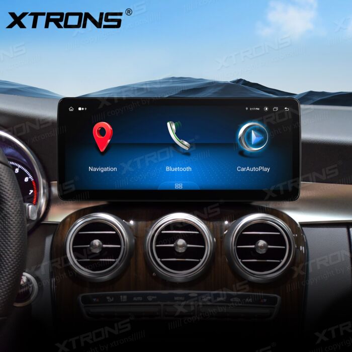 Autoradio Android da 12,3" per vari modelli Mercedes-Benz | Apple CarPlay e Android Auto | QLM2250M12C5